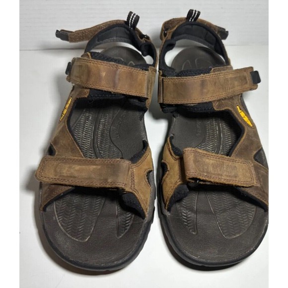 Keen Shoes Men’s Size 12 Brown Leather Strap Open ￼Toe Hiking Sandals Outdoors ￼ - Picture 5 of 9